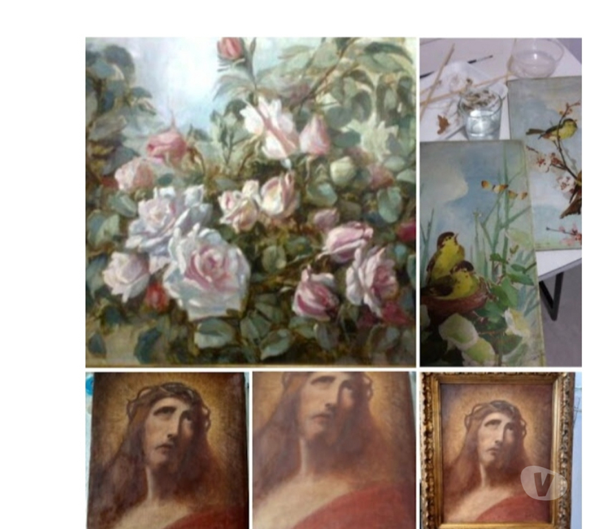 Outros serviços Sao Paulo SP Mooca - Fotos para Restauração de obras de Arte - telas - quadros -imagens.