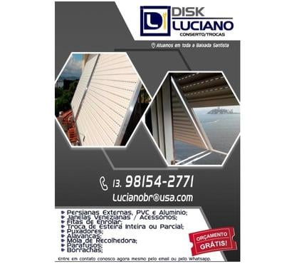 Reparo - Conserto - Reforma - Fotos para Persiana Externa. persiana de enrolar Conserto -