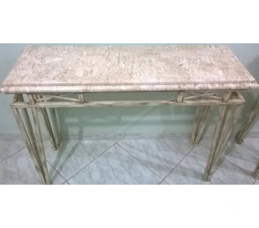 Venda Móveis Ponta Grossa PR - Fotos para APARADOR DE MÁRMORE COM BASE DE FERRO