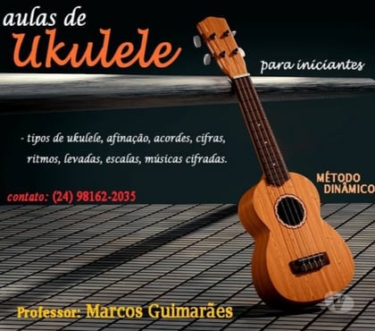 Aulas Música - Teatro-Dança - Fotos para Aulas de Ukulele