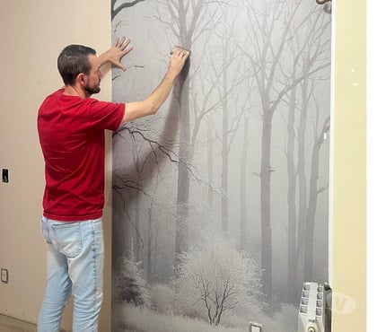 Outros serviços - Fotos para Colocação de Papel de Parede em Gramado
