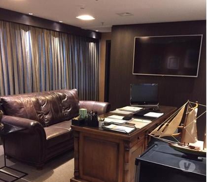 Venda Sala Comercial - Fotos para sala comercial mobiliada no centro de Alphaville