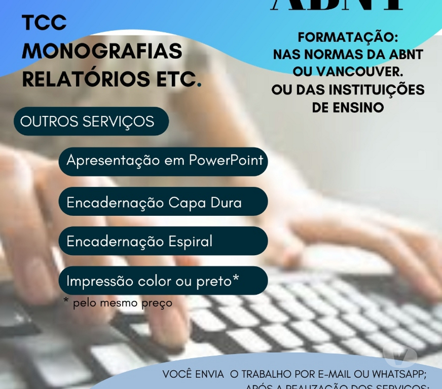 Outros serviços Taubate SP - Fotos para FORMATAÇÃO ACADÊMICA PROFISSIONAL — ABNT, VANCOUVER