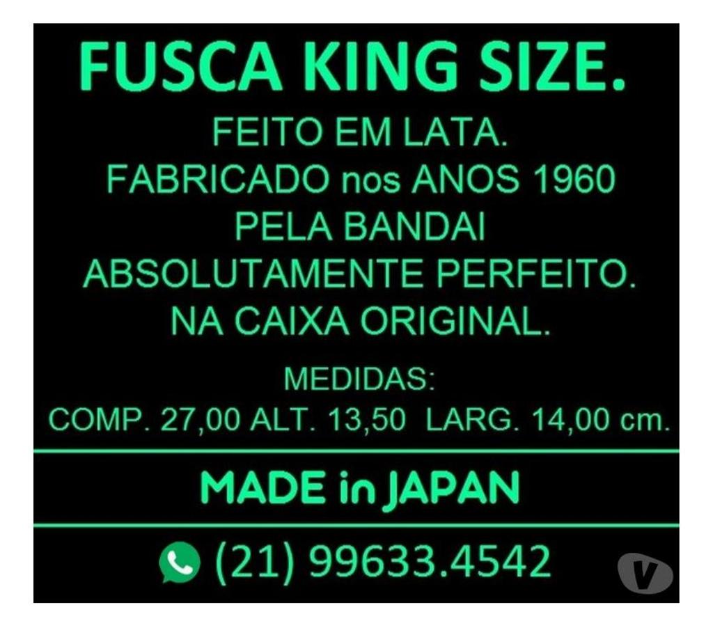 Colecionadores Niteroi RJ - images_alt_text FUSCA 