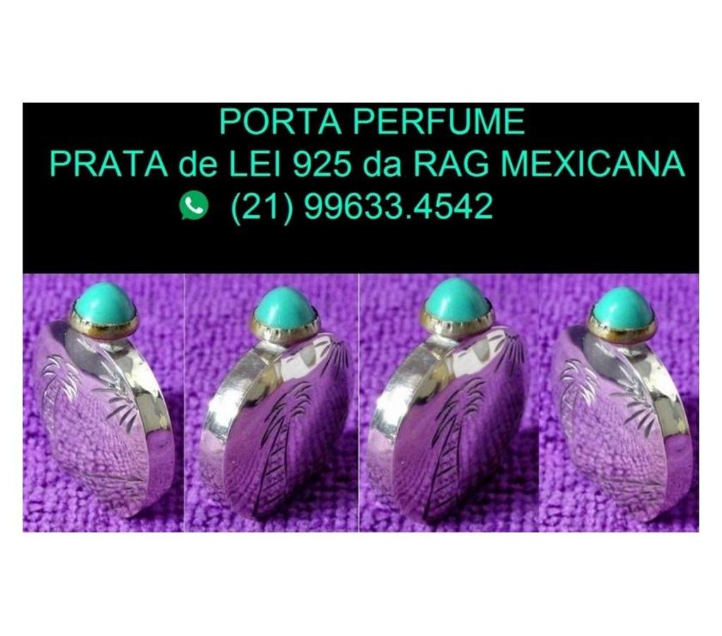 Colecionadores Niteroi RJ - Fotos para Porta perfume.Prata lei 925 da Rag mexicana.