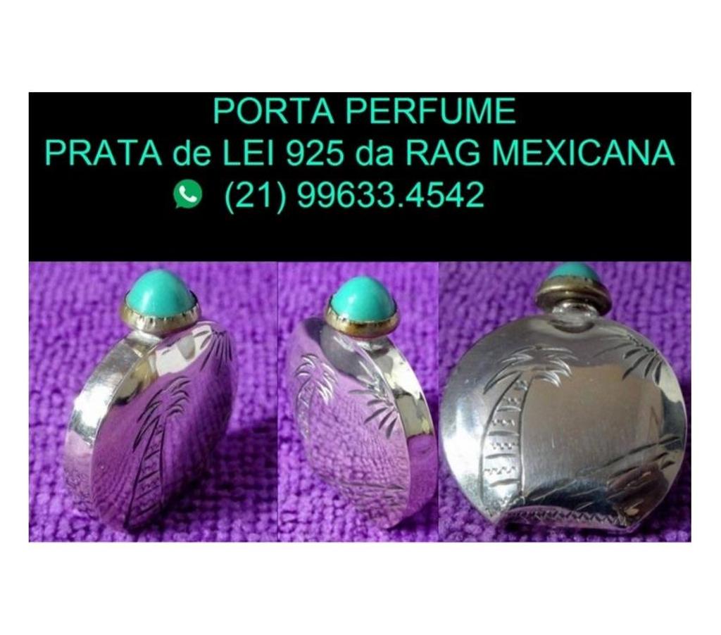 Colecionadores Niteroi RJ - Fotos para Porta perfume.Prata lei 925 da Rag mexicana.