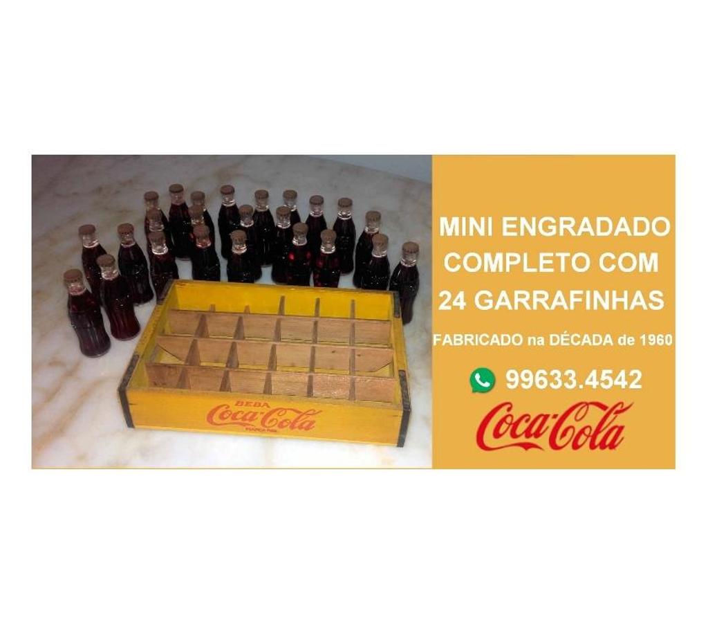 Colecionadores Niteroi RJ - Fotos para Mini engradado de Coca Cola.Completo.perfeito