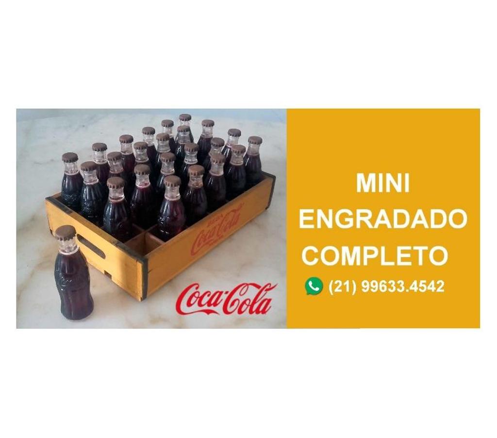 Colecionadores Niteroi RJ - Fotos para Mini engradado de Coca Cola.Completo.perfeito