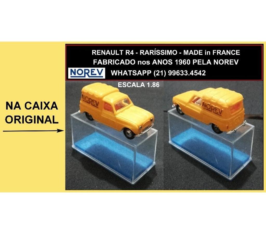 Colecionadores Niteroi RJ - Fotos para Renault R4 da Norev-Raríssimo 