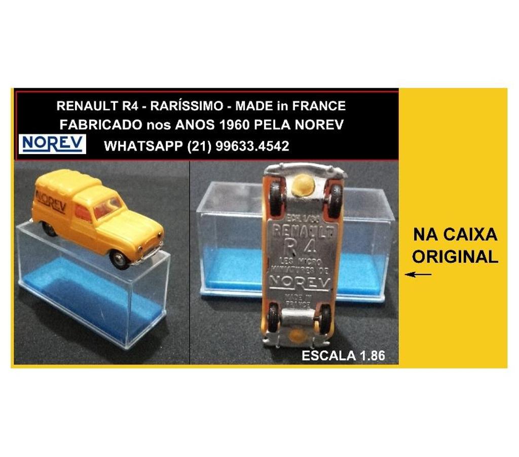 Colecionadores Niteroi RJ - Fotos para Renault R4 da Norev-Raríssimo 