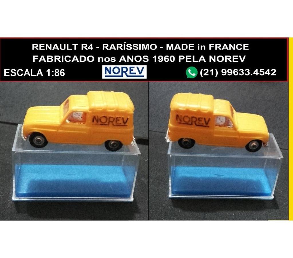 Colecionadores Niteroi RJ - Fotos para Renault R4 da Norev-Raríssimo 