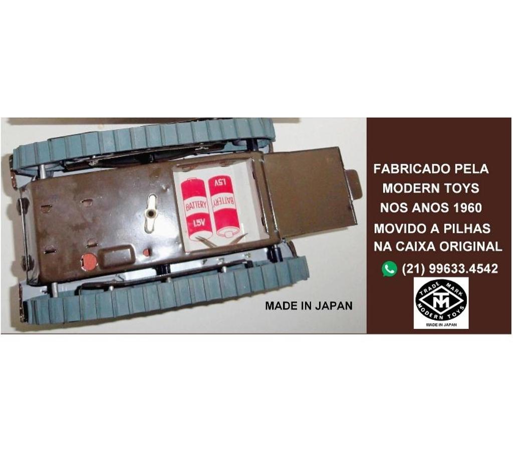 Colecionadores Niteroi RJ - Fotos para TANQUE MODELO M 120 da MARCA MODERN TOYS JAPONESA