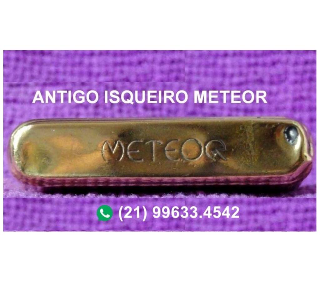 Colecionadores Niteroi RJ - Fotos para ISQUEIRO ANTIGO DA MARCA METEOR.