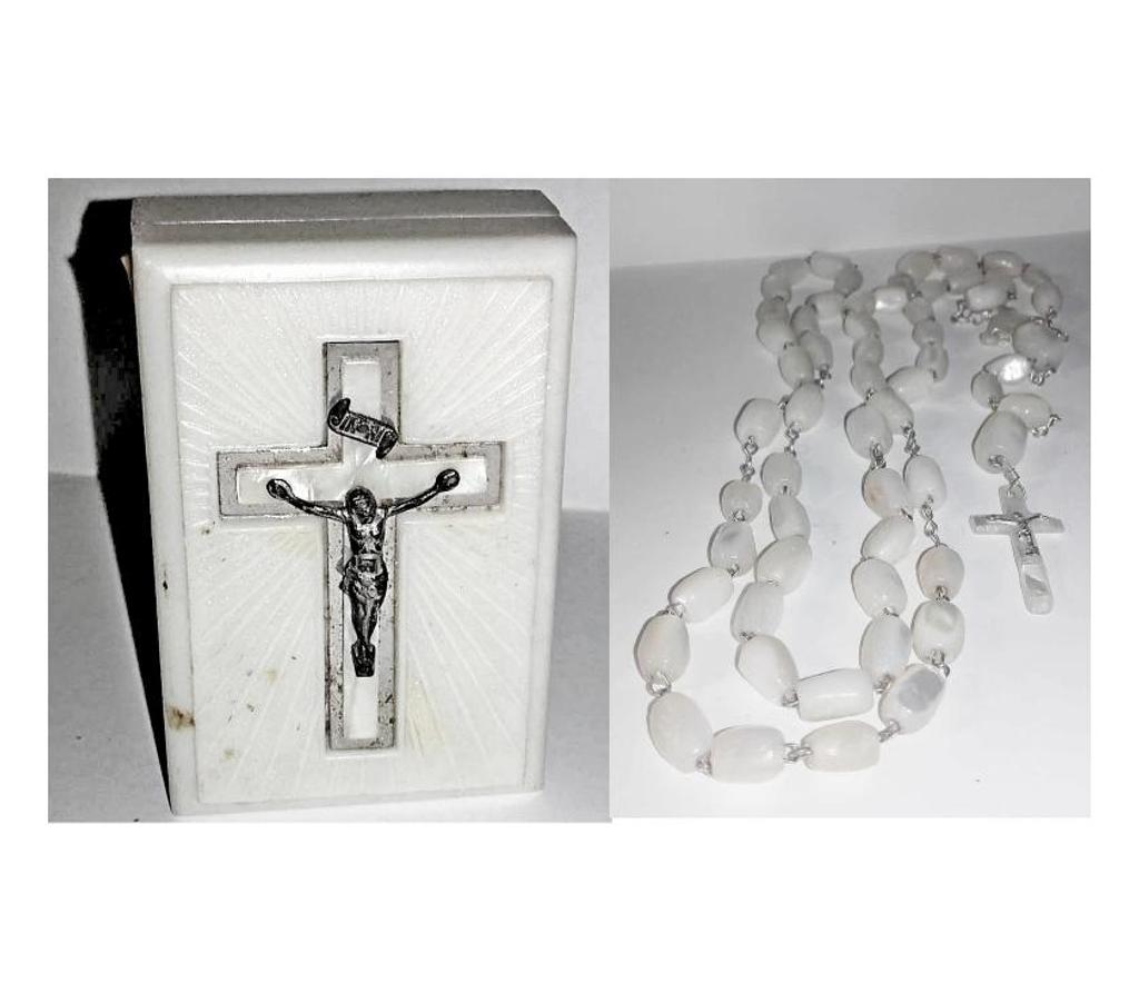 Colecionadores Niteroi RJ - Fotos para Antigo terço.Madrepérolas.