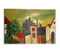 Pintura do artista R. Aguillar.