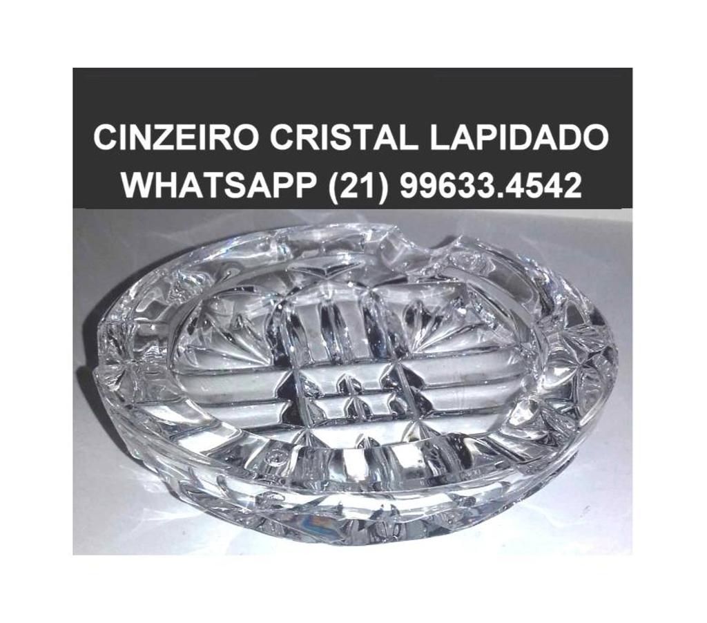 Decoração Casa Niteroi RJ - Fotos para Antigo Cinzeiro Redondo.Cristal lapidado. 