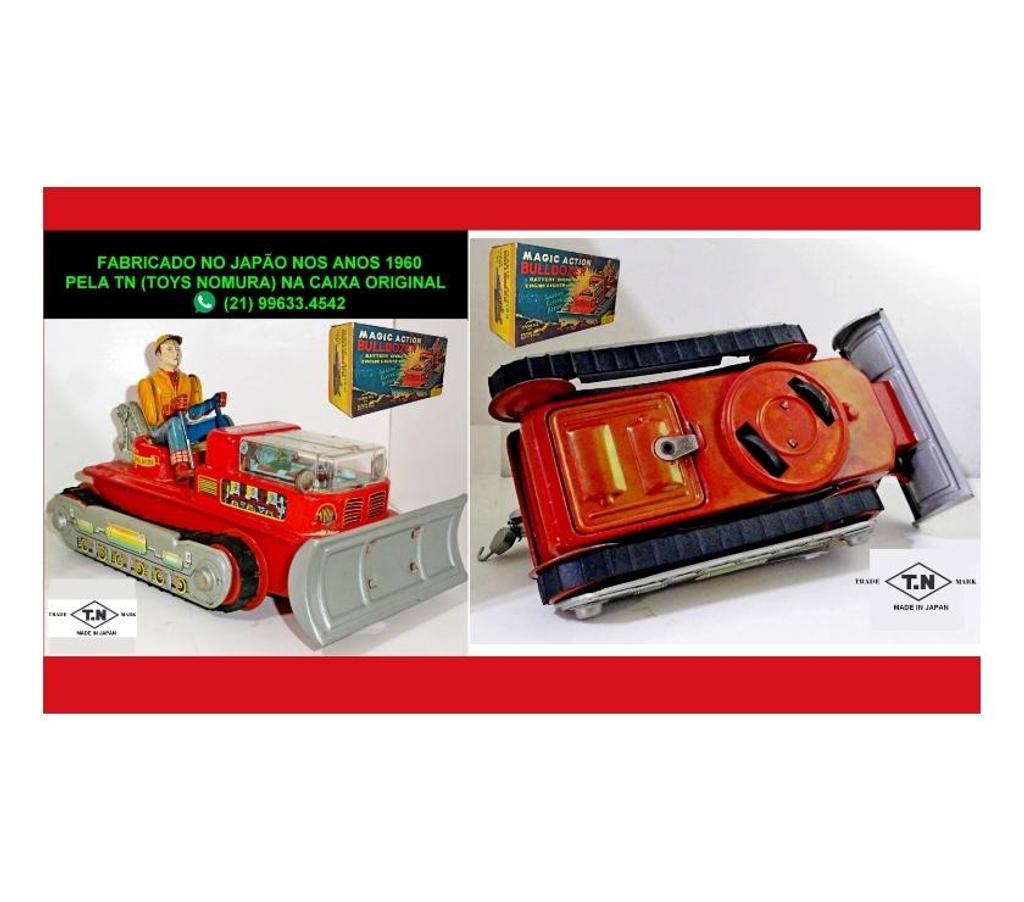Colecionadores Niteroi RJ - Fotos para Trator da Nomura Toys japonesa.Raridade.