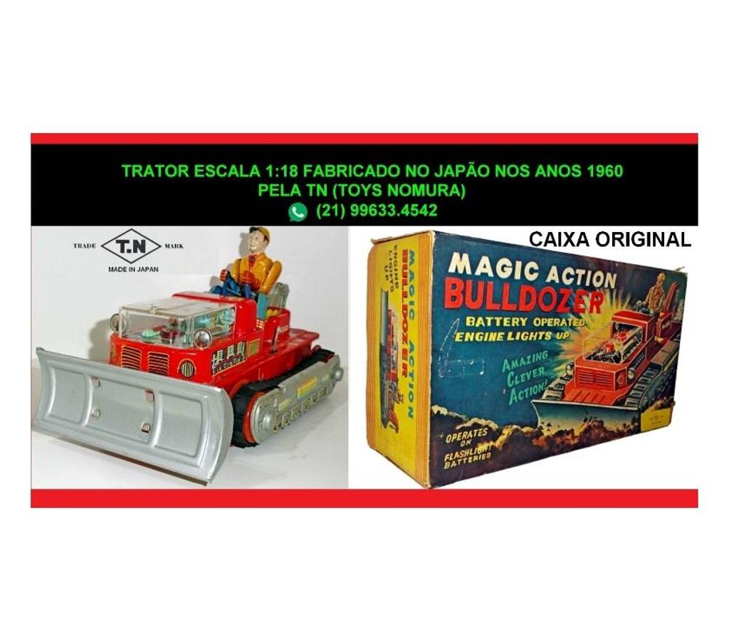 Colecionadores Niteroi RJ - Fotos para Trator da Nomura Toys japonesa.Raridade.