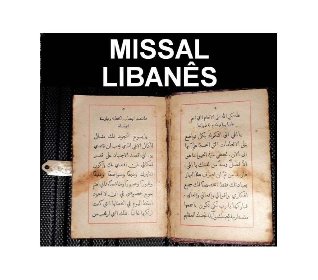 Colecionadores Niteroi RJ - Fotos para MISSAL LIBANÊS dos ANOS 1900