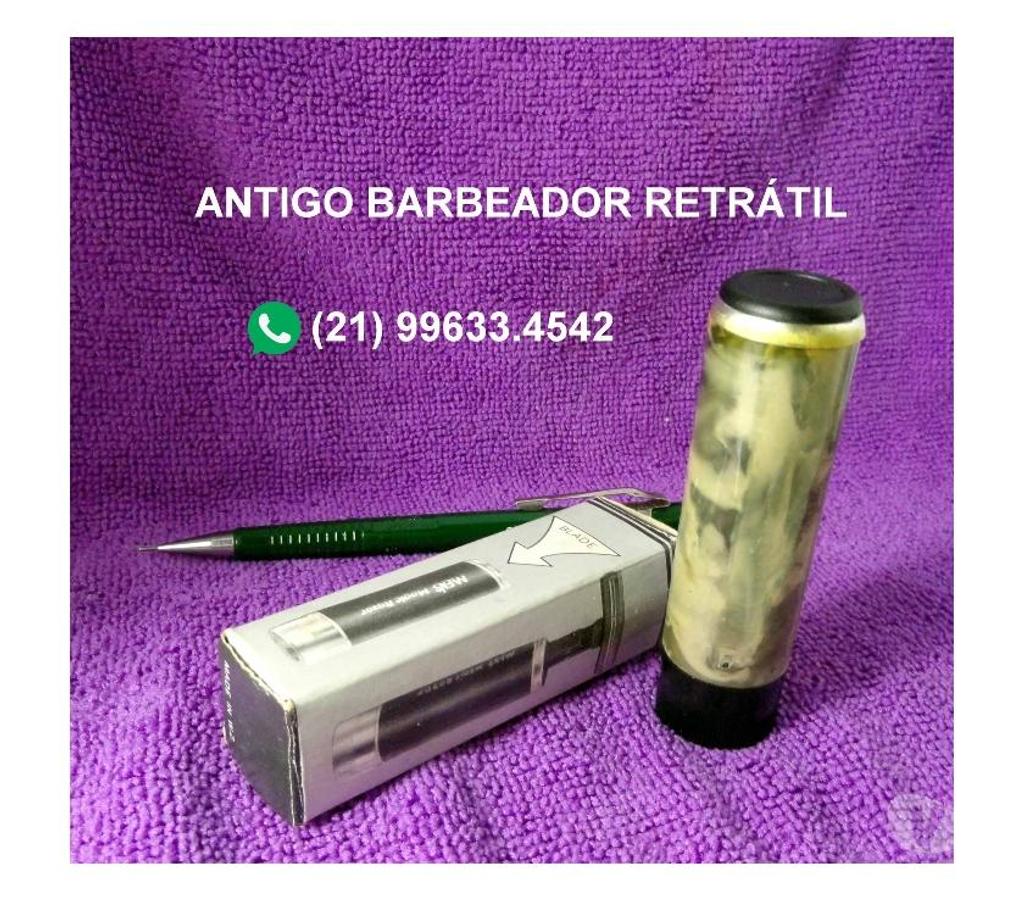 Colecionadores Niteroi RJ - Fotos para ANTIGO E RARO BARBEADOR RETRÁTIL.NA CAIXA ORIGINAL.DÉCADA D