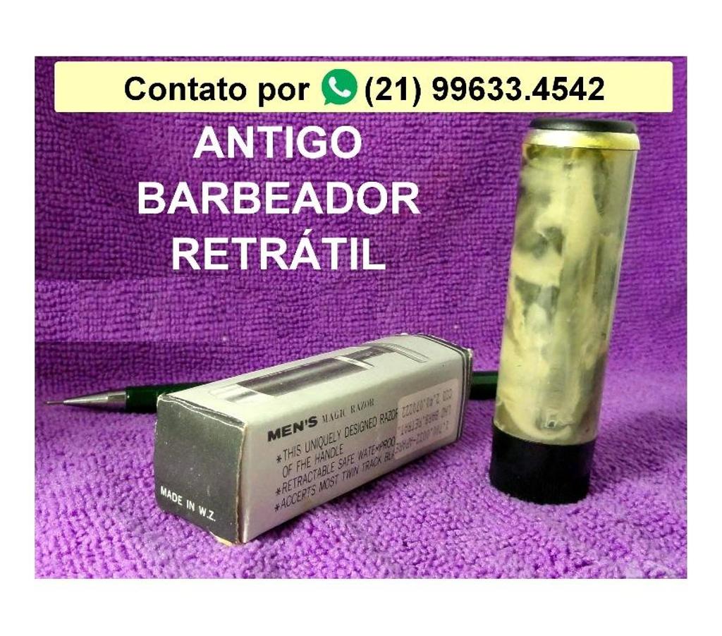 Colecionadores Niteroi RJ - Fotos para ANTIGO E RARO BARBEADOR RETRÁTIL.NA CAIXA ORIGINAL.DÉCADA D