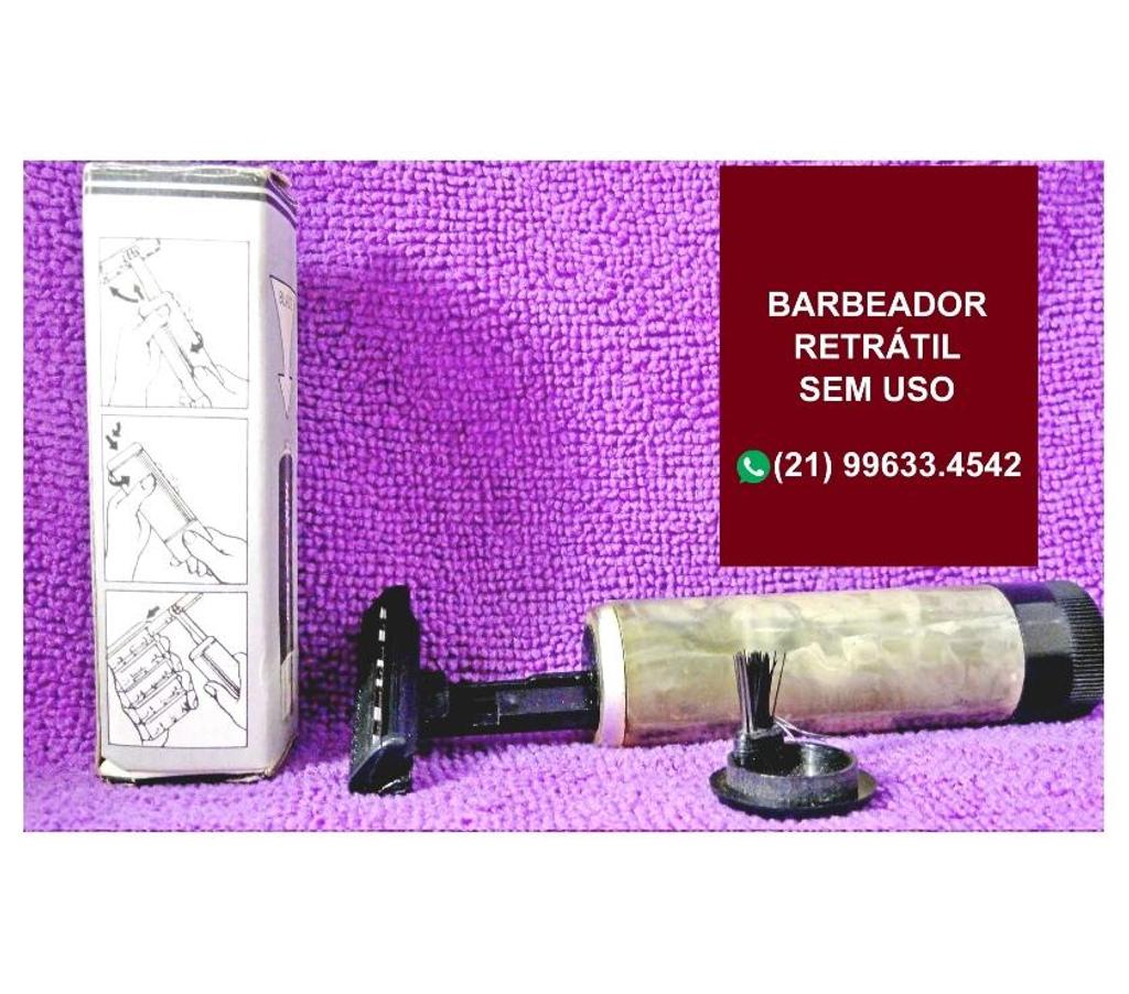 Colecionadores Niteroi RJ - Fotos para ANTIGO E RARO BARBEADOR RETRÁTIL.NA CAIXA ORIGINAL.DÉCADA D