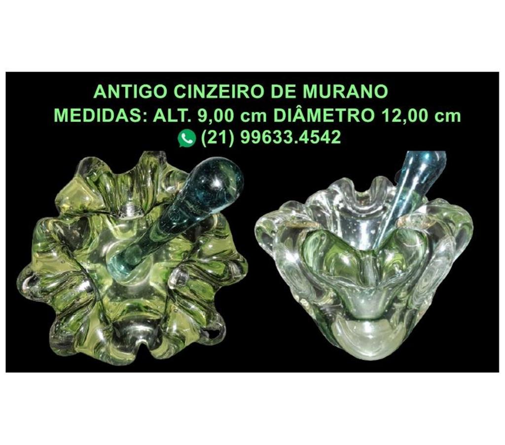 Colecionadores Niteroi RJ - Fotos para ANTIGO CINZEIRO de MURANO 