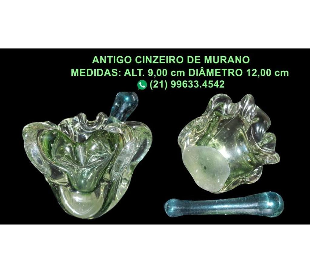 Colecionadores Niteroi RJ - Fotos para ANTIGO CINZEIRO de MURANO 