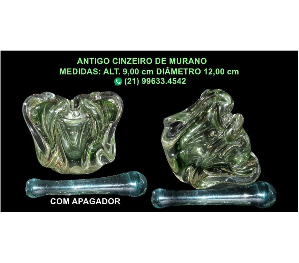 Colecionadores Niteroi RJ - Fotos para ANTIGO CINZEIRO de MURANO 