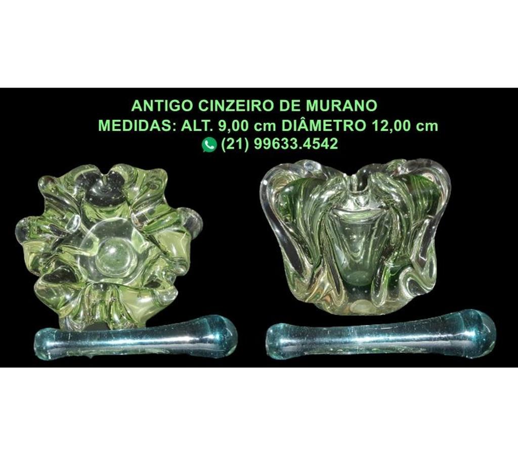 Colecionadores Niteroi RJ - Fotos para ANTIGO CINZEIRO de MURANO 