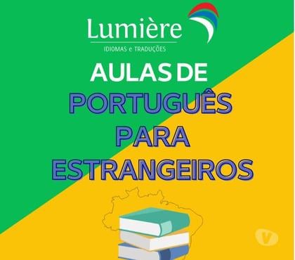 Aulas de ingles - Fotos para Curso de Português para Estrangeiros