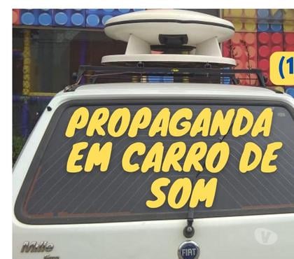Outros serviços - Fotos para Publicidade em carro de som