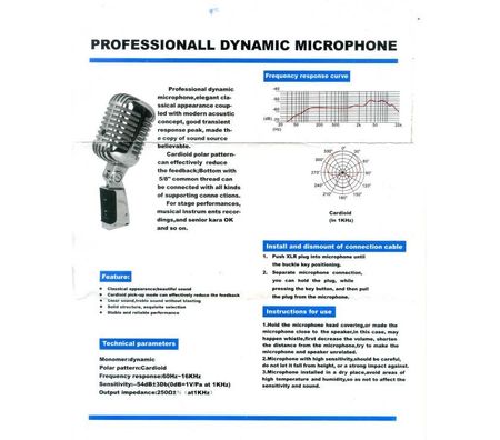 Instrumentos musicais Sao Paulo SP Vila Mariana - Fotos para MICROFONE RETRÔ