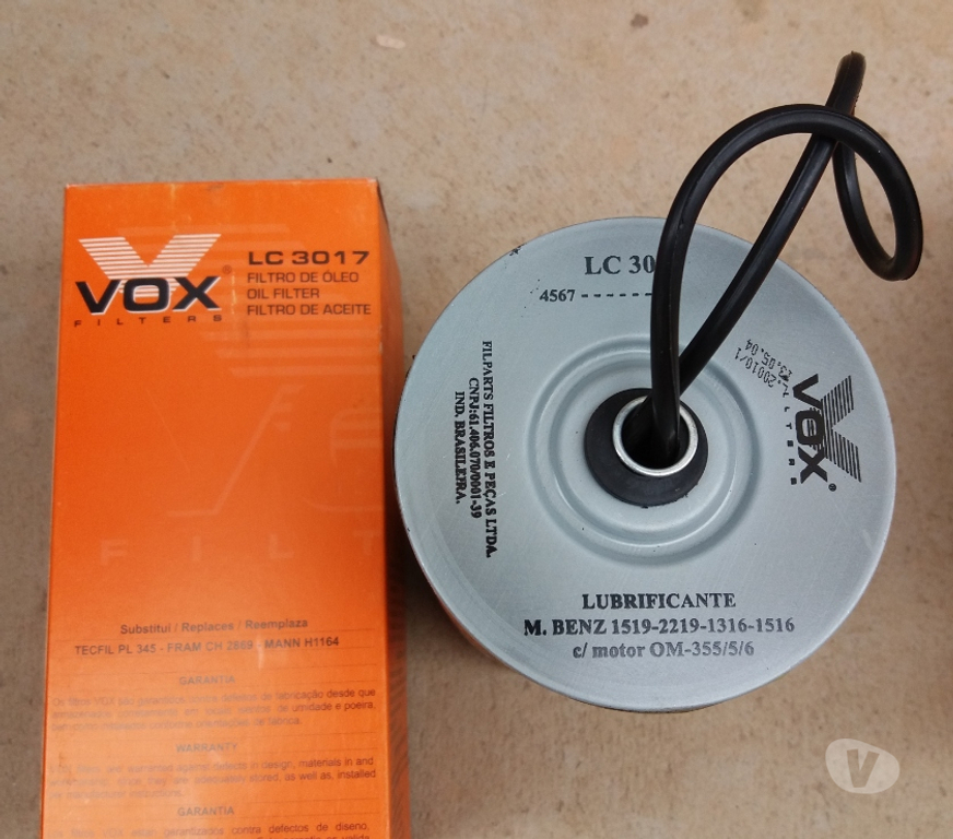 Peças Caminhões Belo Horizonte MG Outros Bairros Belo Horizonte MG - Fotos para Filtros de Óleo de Motor 1113 1313 Linha Mercedez