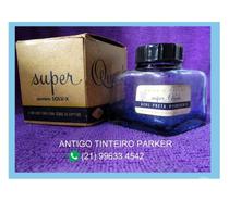 Antigo Tinteiro Parker.Na caixa original.