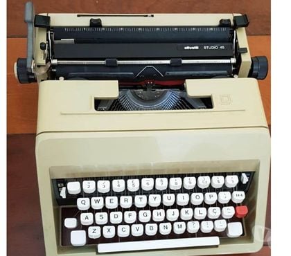Artigos colecionadores Saúde Sao Paulo SP - Fotos para Máquina de escrever Olivetti Studio 45 com capa