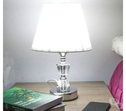 Venda Decoração Tatuapé Sao Paulo SP - images_alt_text Abajur De Cristal Novo na caixa