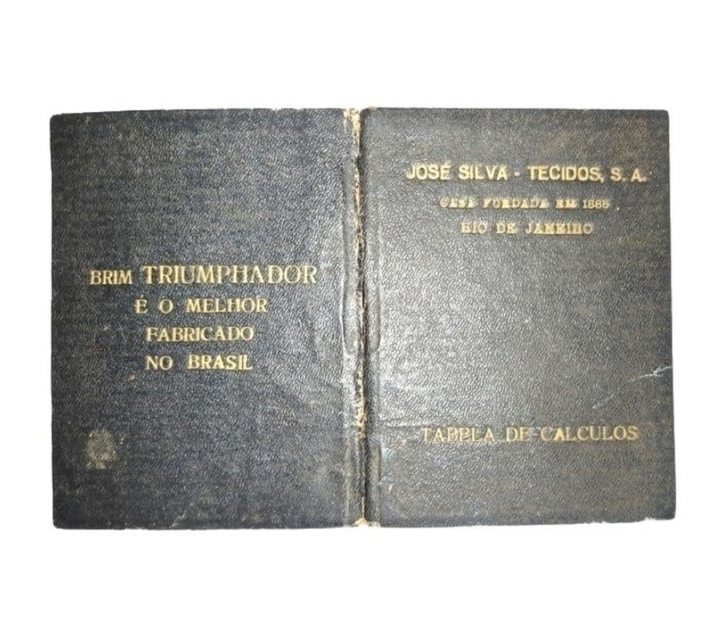 Colecionadores Niteroi RJ - Fotos para RARÍSSIMA CADERNETA DA JOSÉ SILVA TECIDOS - ANOS 1940