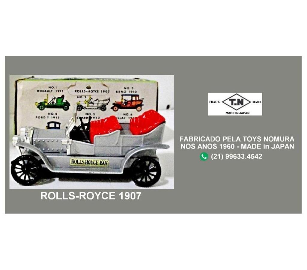 Colecionadores Niteroi RJ - Fotos para Rolls-Royce da TN-Toys Namura.