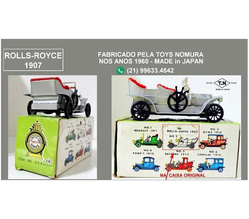 Colecionadores Niteroi RJ - Fotos para Rolls-Royce da TN-Toys Namura.