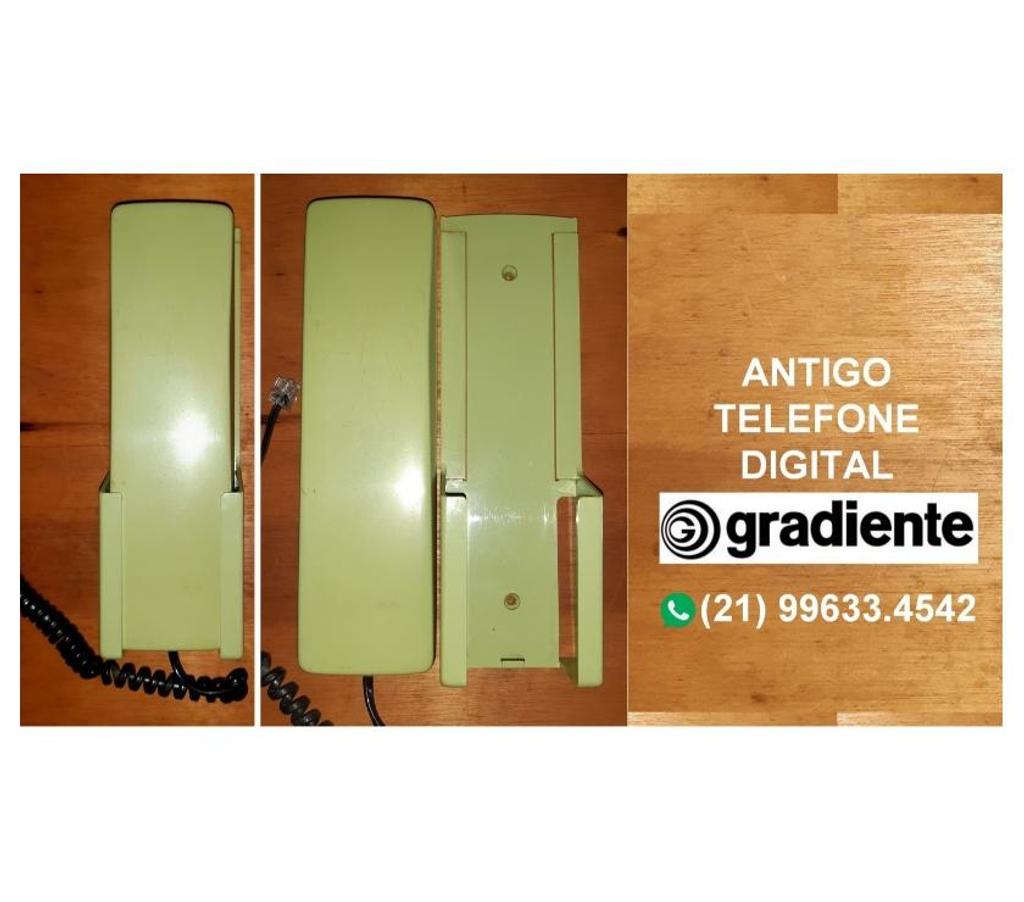 Colecionadores Niteroi RJ - Fotos para ANTIGO TELEFONE ANALÓGICO GRADIENTE -ANOS 1980.