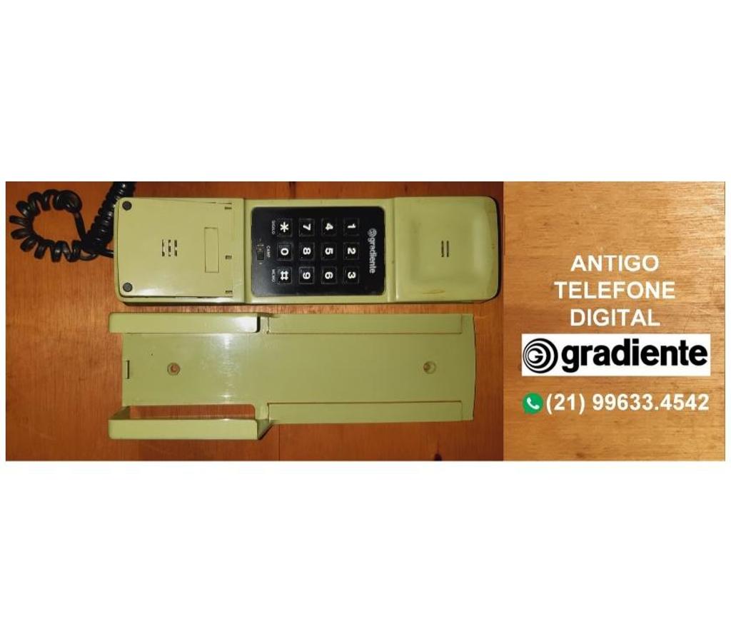 Colecionadores Niteroi RJ - Fotos para ANTIGO TELEFONE ANALÓGICO GRADIENTE -ANOS 1980.
