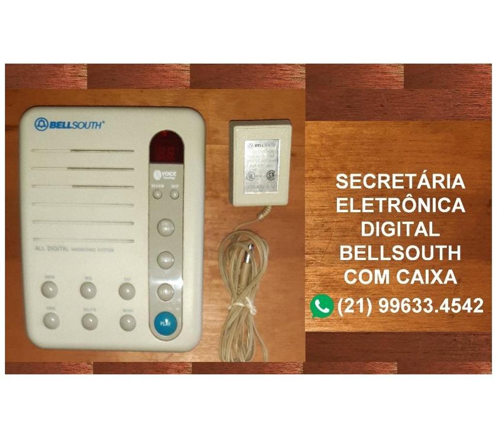 Colecionadores Niteroi RJ - Fotos para SECRETÁRIA ELETRÔNICA DIGITAL BELLSOUHT COM CAIXA
