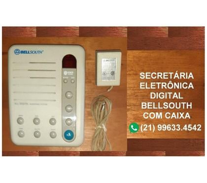 Colecionadores - Fotos para SECRETÁRIA ELETRÔNICA DIGITAL BELLSOUHT COM CAIXA