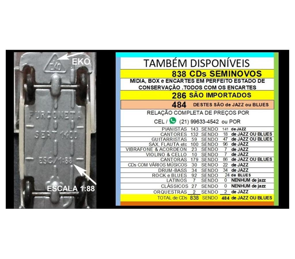 Colecionadores Niteroi RJ - Fotos para Seis carrinhos da Eko.Raríssimos.Made in Spain