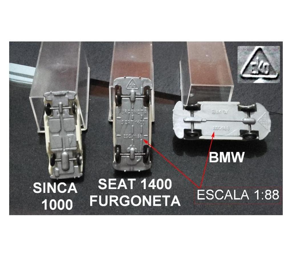 Colecionadores Niteroi RJ - Fotos para Seis carrinhos da Eko.Raríssimos.Made in Spain