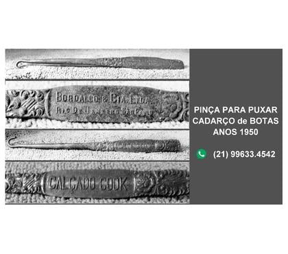 Artigos de coleção - Fotos para Pinça puxadora de cadarço de botas - Anos 1950