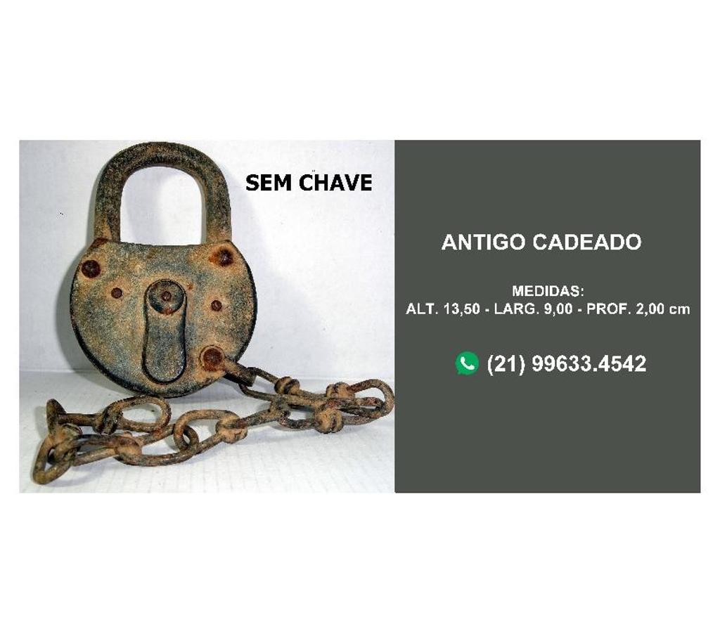 Decoração Casa Niteroi RJ - Fotos para CADEADO ANTIGO COM CORRENTE 