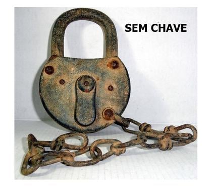 Venda Decoração - Fotos para CADEADO ANTIGO COM CORRENTE