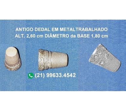 Diversos - Fotos para DEDAL ANTIGO EM METAL TRABALHADO